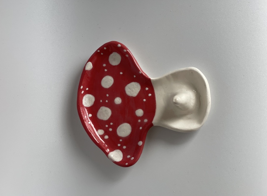 Toadstool Ring Dish