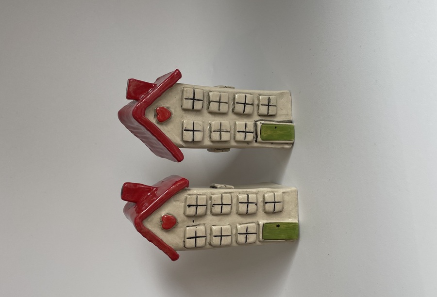Ceramic House - Chilli Red